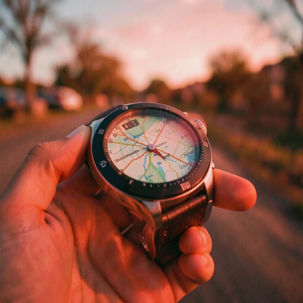 A close-up of a Garmin GPS device screen showing a map update progress bar with deep blue and red interface elements.